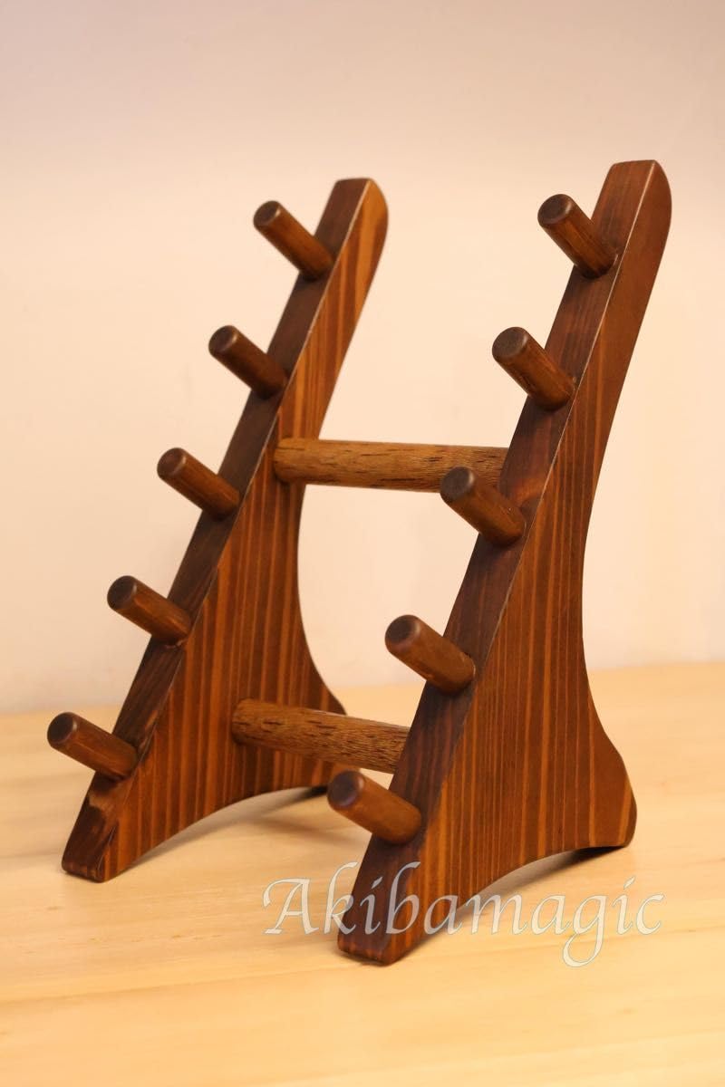 ヴィンテージ カレンダー付き万年筆立て Amazon.co.jp: 木製 万年筆 置き ボールペン ガラスペン ラック